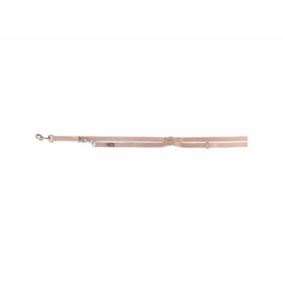 Verstelbare hondenriem Trixie Premium Blush M/L
