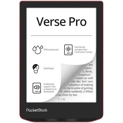 PocketBook Verse Pro E-reader Rood