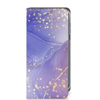 Bookcase voor Samsung Galaxy A16 5G/4G Watercolor Paars