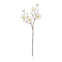 Magnolia Kunstbloem Tak Deluxe 100cm Creme