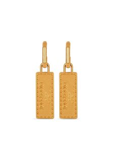 Balmain boucles d'oreilles pendantes Signature