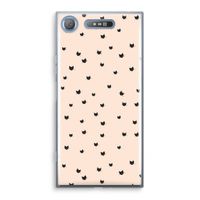 Kleine kattenkopjes: Sony Xperia XZ1 Transparant Hoesje