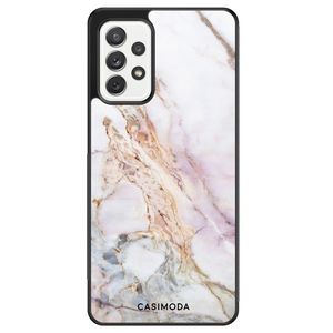 Samsung Galaxy A72 hoesje - Parelmoer marmer