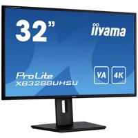 Iiyama ProLite LED-monitor Energielabel G (A - G) 80 cm (31.5 inch) 3840 x 2160 Pixel 16:9 4 ms HDMI, DisplayPort, Hoofdtelefoon (3.5 mm jackplug), USB IPS LED - thumbnail