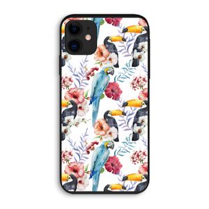 Bloemen tukan: iPhone 11 Biologisch afbreekbaar hoesje