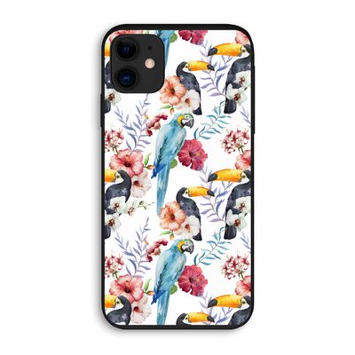 Bloemen tukan: iPhone 11 Biologisch afbreekbaar hoesje