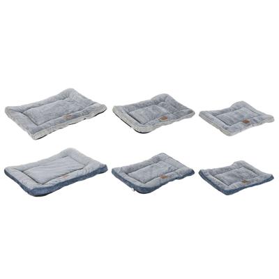 Hondenbed Home ESPRIT Blauw Grijs Lichtgrijs 85 X 70 X 8 CM 2 Stuks