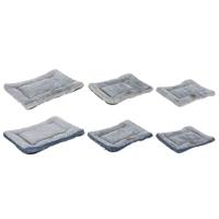 Hondenbed Home ESPRIT Blauw Grijs Lichtgrijs 85 X 70 X 8 CM 2 Stuks
