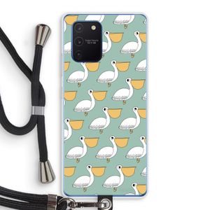 Pelican: Samsung Galaxy Note 10 Lite Transparant Hoesje met koord