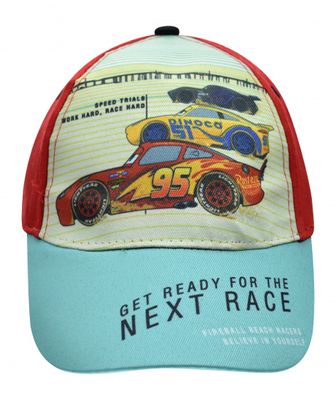 Disney pet Cars junior textiel blauw/rood maat 52 Disney pet Cars junior textiel blauw/rood maat 52