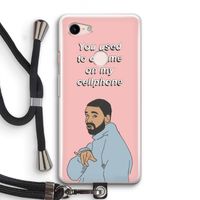 Hotline bling: Pixel 3 Transparant Hoesje met koord