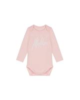Malelions Longsleeve Bodysuit Baby Lichtroze - Maat 0-3 Maanden - Kleur: Roze | Soccerfanshop