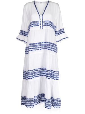 lemlem robe Yani - Blanc
