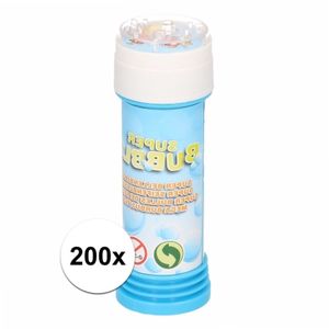 200 stuks voordelige kinder bellenblaas 50 ml