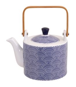 Japanse Theepot - Tokyo Design Studio - Nippon Blue - 800ml - 12 x 13cm
