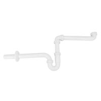 Sifon Ruimtebesparend voor Wastafel Riko 5/4"x32 mm Wit Sifon Ruimtebesparend voor Wastafel Riko 5/4"x32 mm Wit