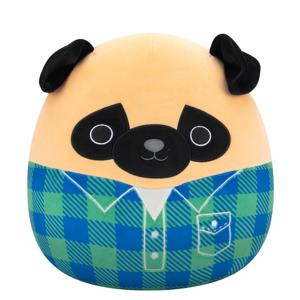 Squishmallows knuffel Prince de bruine mopshond - 30 cm