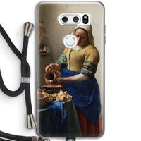 The Milkmaid: LG V30 Transparant Hoesje met koord
