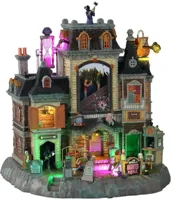 Lemax the horrid haunted hotel bewegend huisje Spooky Town 2022 Lemax the horrid haunted hotel bewegend huisje Spooky Town 2022
