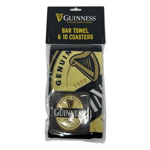 Guinness - Bar Handdoek & Bierviltjes