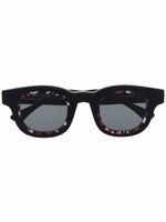 Thierry Lasry lunettes de soleil à effet marbré - Noir