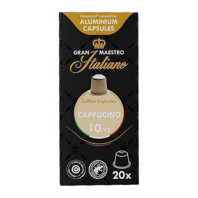 Gran Maestro Italiano Cappuccino - 20 koffiecups