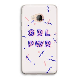 GRL PWR: HTC U Play Transparant Hoesje