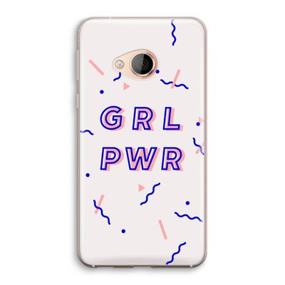 GRL PWR: HTC U Play Transparant Hoesje