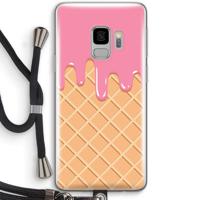 Ice cream: Samsung Galaxy S9 Transparant Hoesje met koord