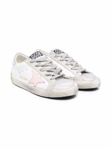 Golden Goose Kids baskets Super-Star - Blanc