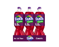 Fanta cassis pet fles (6x 1,5 liter)