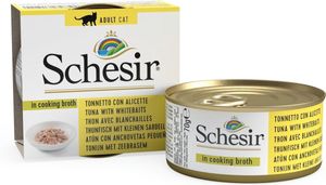 Schesir in Bouillon Tonijn/Ansjovis natvoer kat 70gr