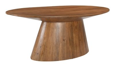 Artistiq Ovale Eettafel 'Elicia' Mangohout, 210 x 100cm