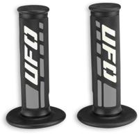 UFO PLAST Ufoplast rubber handvat "trax rubber grip trax black/white/grey