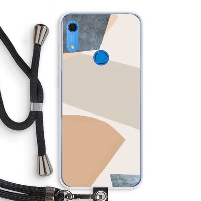 Formo: Huawei Y6s Transparant Hoesje met koord