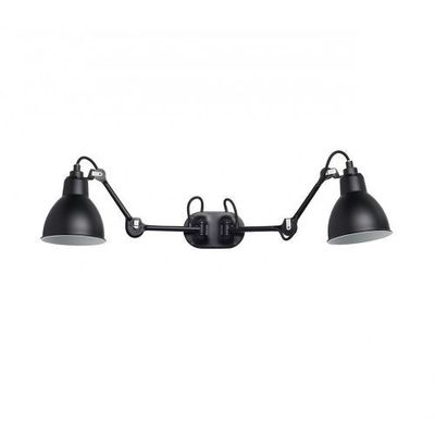 DCW Editions Lampe Gras N204 Double Round Wandlamp - Zwart DCW Editions Lampe Gras N204 Double Round Wandlamp - Zwart