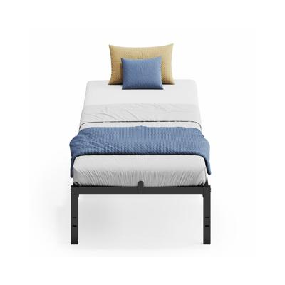 Metalen bedframe met opbergruimte eenvoudig te monteren, 200 x 90 x 40.6 cm