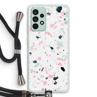 Terrazzo N°3: Samsung Galaxy A52s 5G Transparant Hoesje met koord