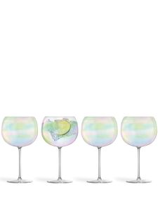 LSA International lot de verres Bubble - Blanc