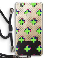 8-bit N°10: Huawei Ascend P8 Lite (2017) Transparant Hoesje met koord