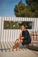 Melody dress - dark blue - 12951 Melody dress - dark blue - 12951