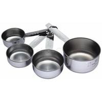 KitchenCraft - Set van 4 maatbekers | maatcups - KitchenCraft