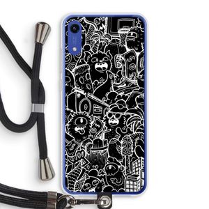 Vexx Black City : Honor Play 8A Transparant Hoesje met koord