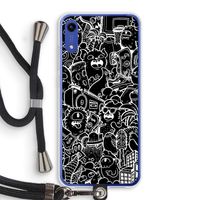 Vexx Black City : Honor Play 8A Transparant Hoesje met koord