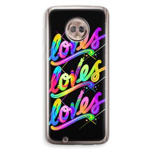 Loves: Motorola Moto G6 Transparant Hoesje