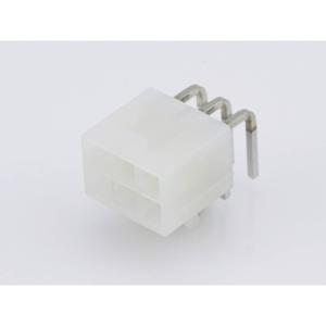 Molex 39301061 Female header, inbouw (standaard) Totaal aantal polen: 6 Rastermaat: 4.2 mm Inhoud: 1 stuk(s) Bag