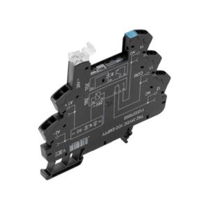 Weidmüller TRZ 230VAC RC 1CO EMPTY Relaissocket Met display, LED Geschikt voor serie: Weidmüller serie Termseries (b x h x d) 6.4 x 90.5 x 88 mm 10 stuk(s)