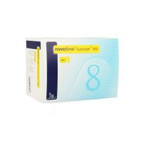Novofine Autocover Ster Naald 8mm/30g 100 St
