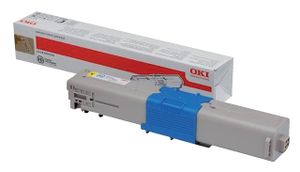 OKI 46490401 tonercartridge 1 stuk(s) Origineel Geel