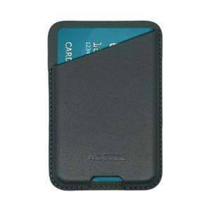 AccezzAccezz Leather Cardholder MagSafe - Kaarthouder met MagSafe - Cedar Green Telefoonhoesje Groen